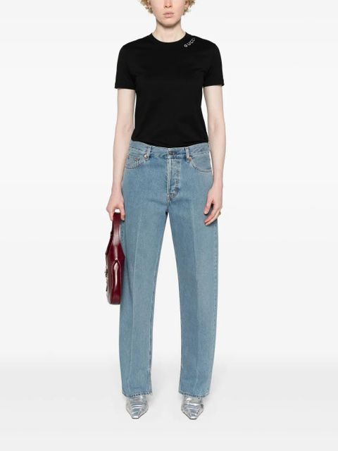 Gucci low-rise straight-leg jeans - Blue