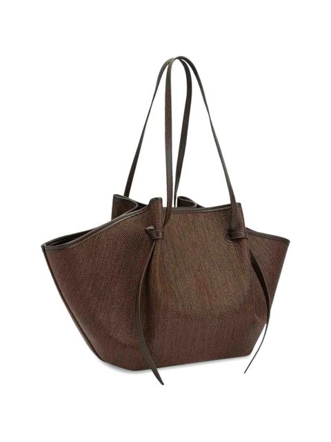 Yuzefi Mochi woven tote bag - Brown - zdjęcie produktu nr 2