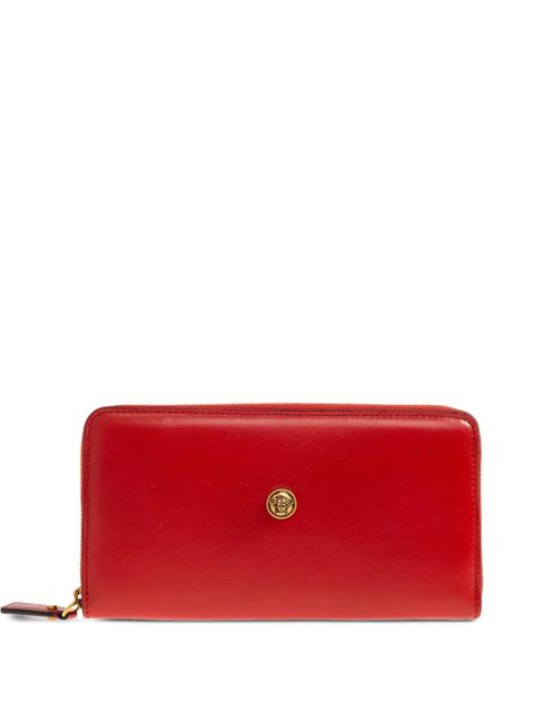 Versace medallion zip wallet - Red - zdjęcie produktu nr 1