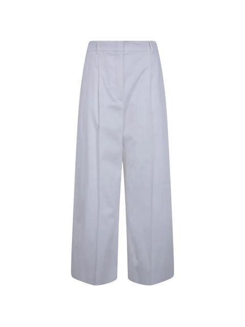 Max Mara pleated wide-leg trousers - White - zdjęcie produktu nr 1