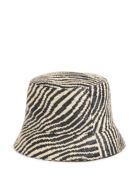 Marni wavy-pattern bucket hat - Black - zdjęcie produktu nr 2