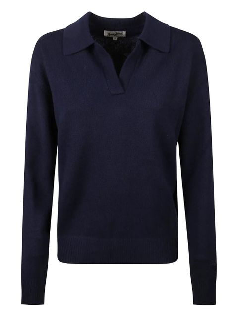 MC2 Saint Barth long-sleeve polo shirt - Blue - zdjęcie produktu nr 1