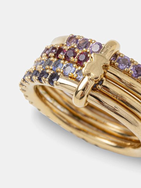 Tous pierścionek pozłacany - zdjęcie produktu nr 2