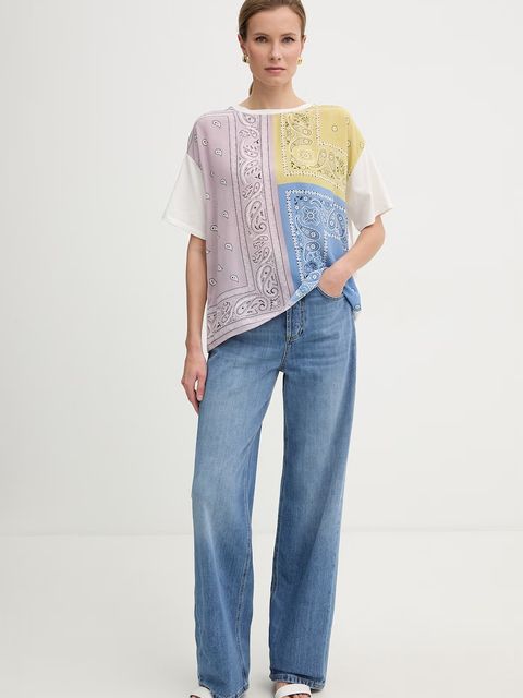 Weekend Max Mara t-shirt damski PAMPAS - zdjęcie produktu nr 1