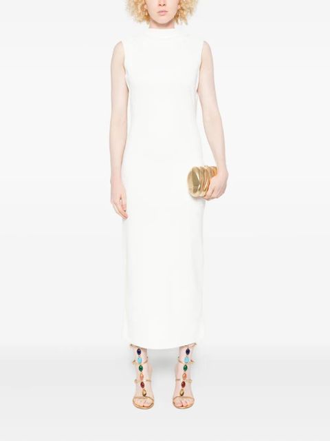 Cult Gaia Deira sleeveless high-neck dress - White