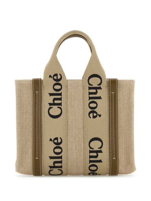 Chloé small Woody tote bag - Neutrals - zdjęcie produktu nr 2