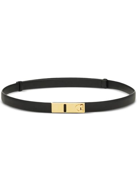 Ferragamo Hug belt - Black - zdjęcie produktu nr 1