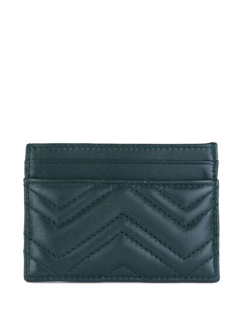 Gucci leather cardholder - Green - zdjęcie produktu nr 2