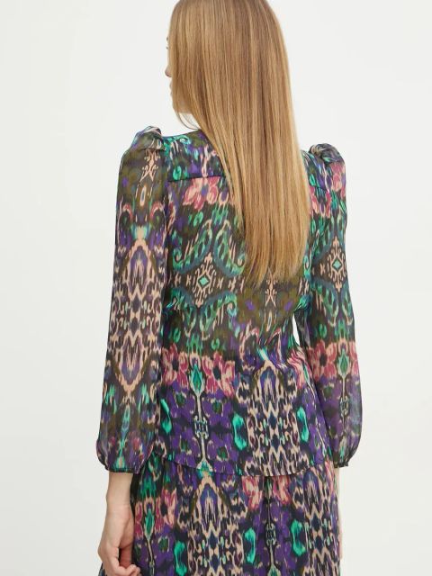 Morgan bluzka CBIL.F damska kolor fioletowy wzorzysta CBIL.F