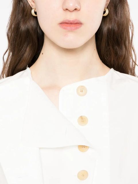 KHAITE Poe top - White