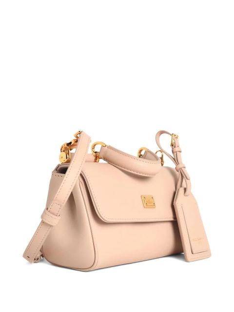 Dolce & Gabbana My Sicily flap leather tote bag - Neutrals - zdjęcie produktu nr 2
