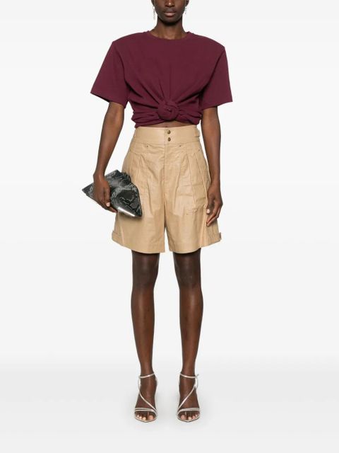 ISABEL MARANT Felize shorts - Brown