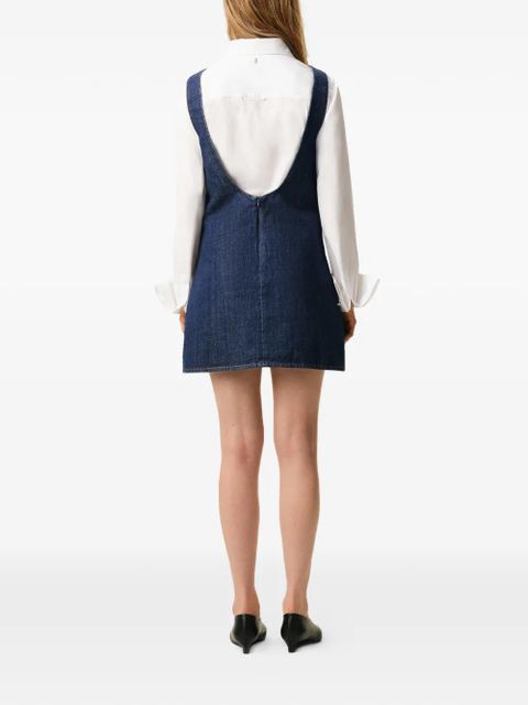 AMI Paris denim mini dress - Blue