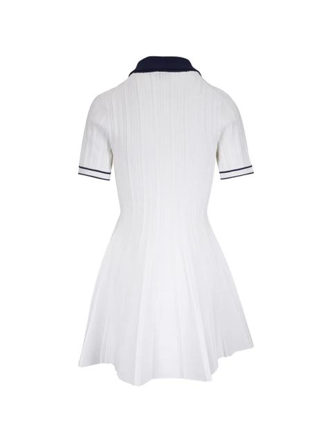 Simkhai ribbed-knit striped dress - White - zdjęcie produktu nr 2