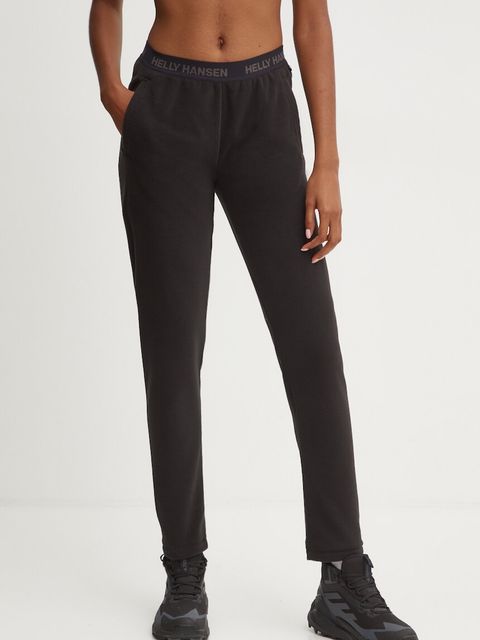 Helly Hansen spodnie sportowe Daybreaker damskie kolor czarny gładkie 51743 - zdjęcie produktu nr 1