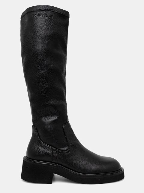 Tommy Jeans kozaki TJW STRETCHY LONG BOOT - zdjęcie produktu nr 1
