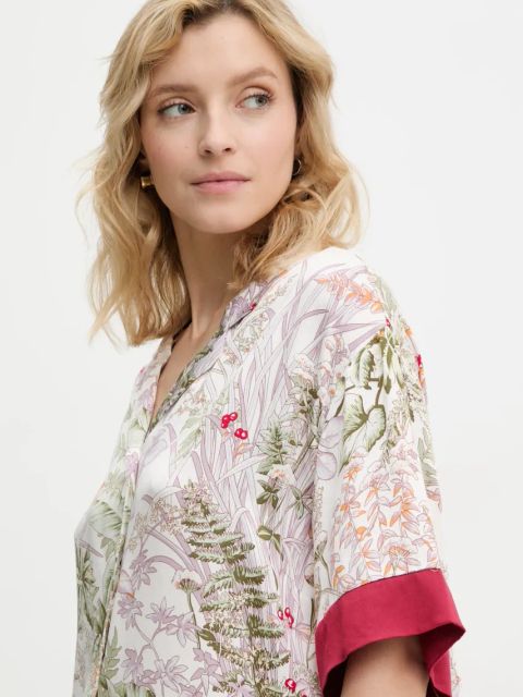 Answear.LAB piżama damska kolor czerwony