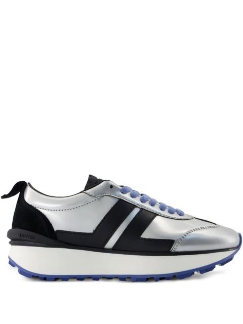 Lanvin Bumpr smooth sneakers - Silver - zdjęcie produktu nr 1