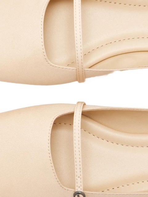 St. Agni Pilé buckle-strap mules - Pink