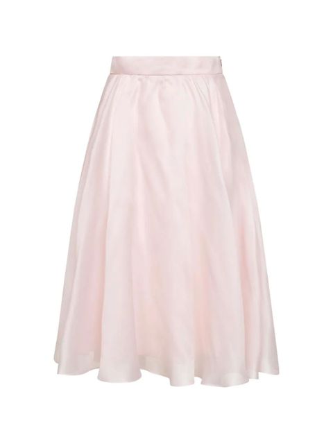 Max Mara gathered midi skirt - Pink - zdjęcie produktu nr 1