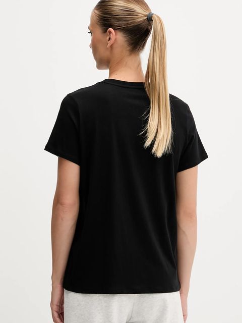 Dkny t-shirt bawełniany damski kolor czarny DP5T1366 - zdjęcie produktu nr 2