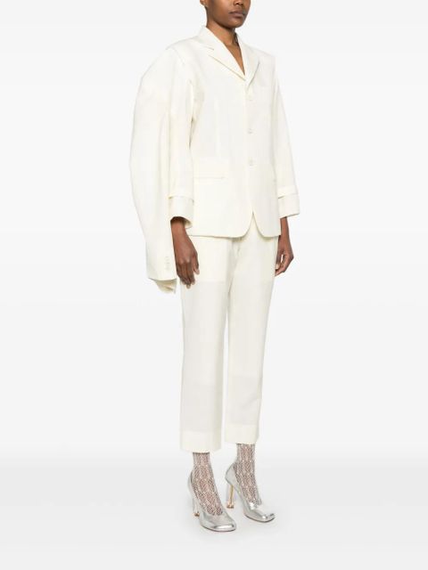 Comme Des Garçons detachable-sleeves waistcoat - White