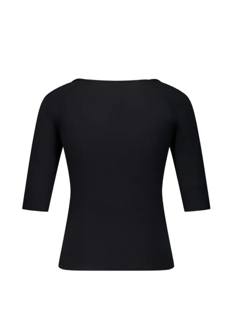 Paloma Wool Cain chain-detail top - Black - zdjęcie produktu nr 2