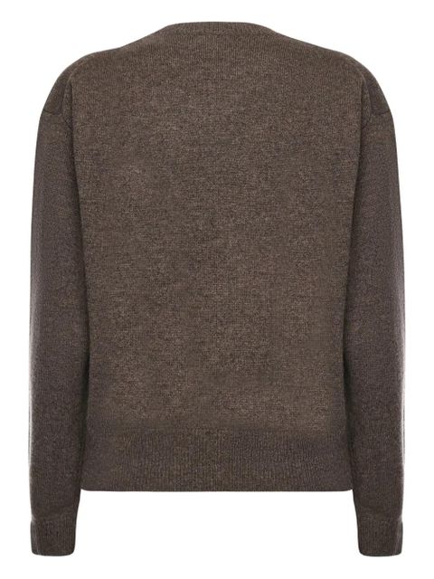 MC2 Saint Barth embroidered sweater - Brown - zdjęcie produktu nr 2