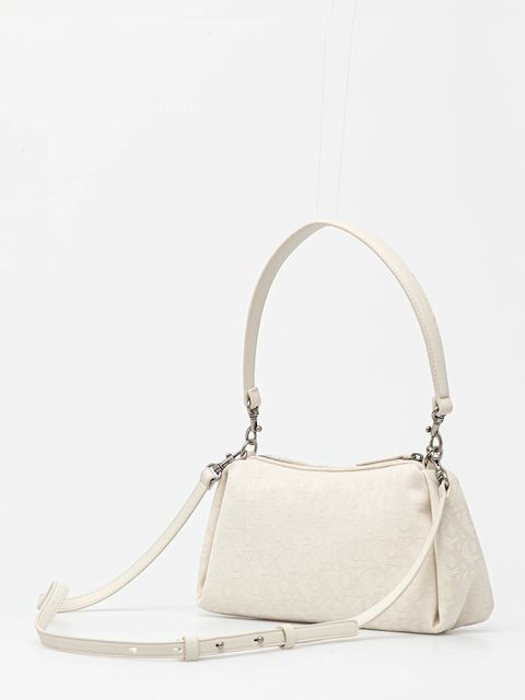 Calvin Klein Jeans torebka kolor beżowy LV04K3142G