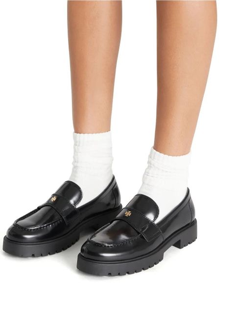 Tory Burch Classic lug loafers - Black