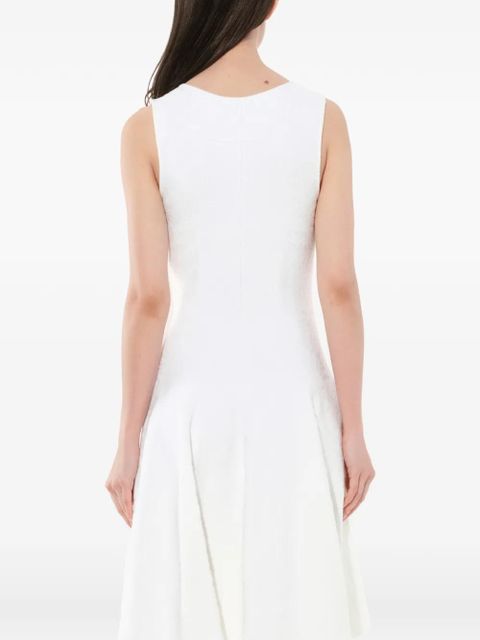 Givenchy lace flared dress - White