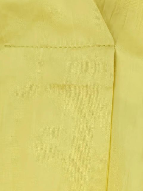 THE ROSE IBIZA V-neck long-sleeve blouse - Yellow