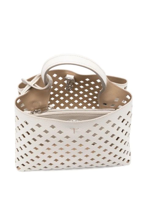 Tod's cut-out-design tote bag - White