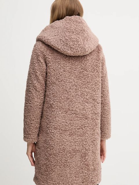 Bomboogie kurtka kolor brązowy przejściowa oversize CW7658TSFC5