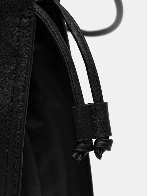 Coccinelle torebka skórzana kolor czarny E1 SS5 11 02 01