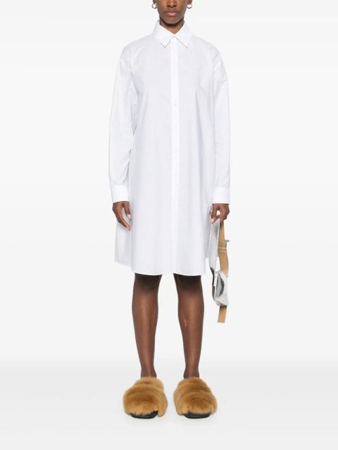 MM6 Maison Margiela striped shirt dress - White - zdjęcie produktu nr 2