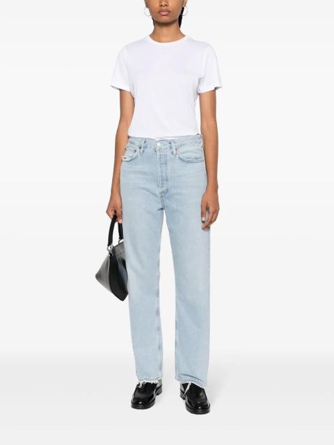 AGOLDE Annise round-neck T-shirt - White - zdjęcie produktu nr 2