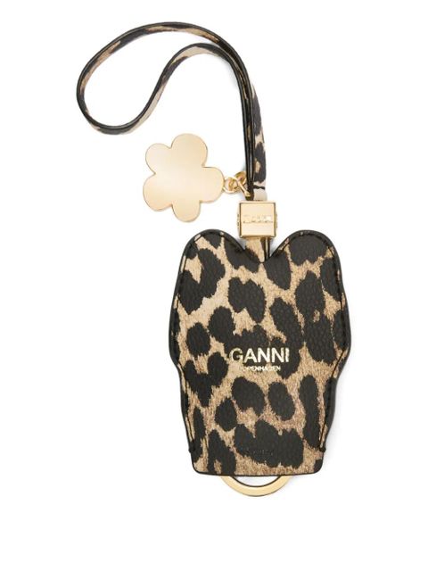 GANNI x Disney animal-print keyring - Brown - zdjęcie produktu nr 2