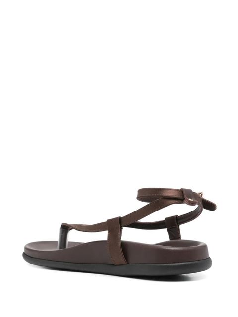 Ancient Greek Sandals Saloni sandals - Brown