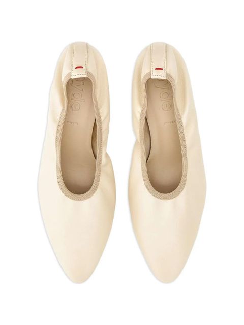 Aeyde 30mm Hermia heeled pumps - Neutrals