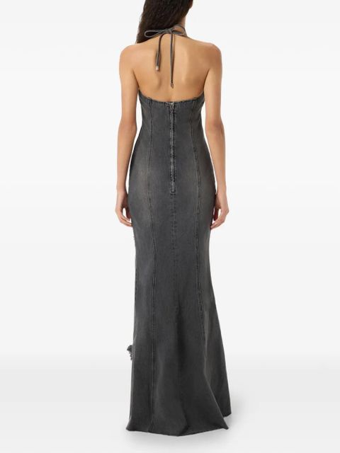 Blumarine denim dress - Grey