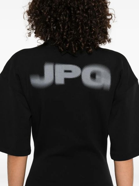 Jean Paul Gaultier high-neck maxi dress - Black