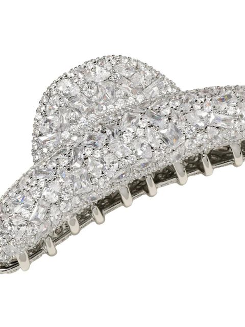 Jennifer Behr Czarina Jaw hair clip - Silver - zdjęcie produktu nr 2