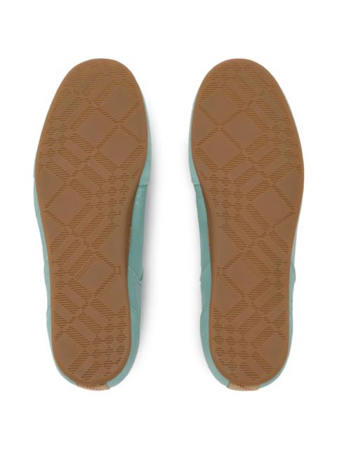 Burberry leather Knight Runner sneakers​ - Blue