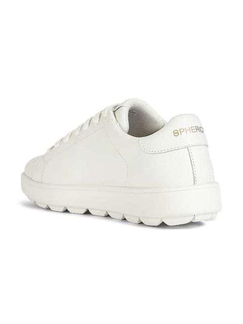 Geox sneakersy skórzane D SPHERICA ECUB-1 kolor biały D45WEB 00085 C1000 - zdjęcie produktu nr 2