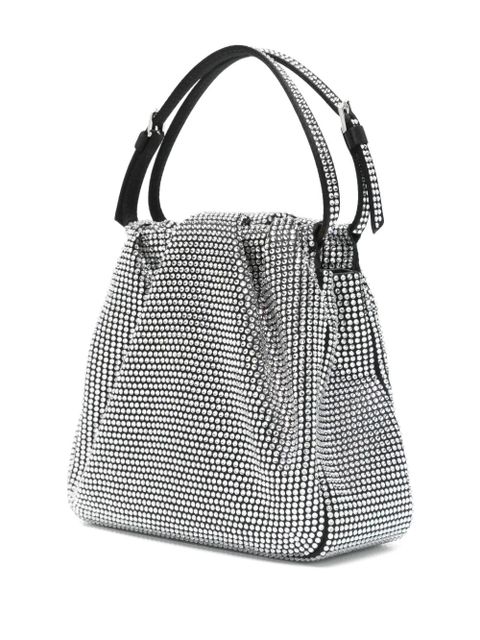 Amina Muaddi Vittoria mini bag - Black - zdjęcie produktu nr 2