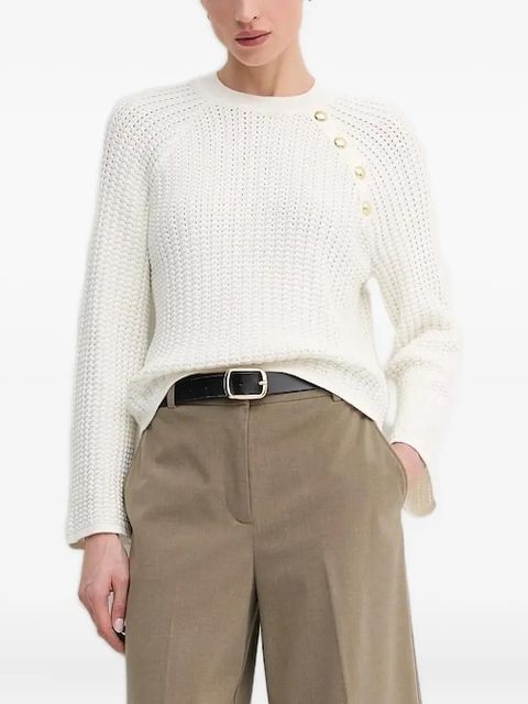 Barbour Angela button-embellished knitwear - White - zdjęcie produktu nr 1