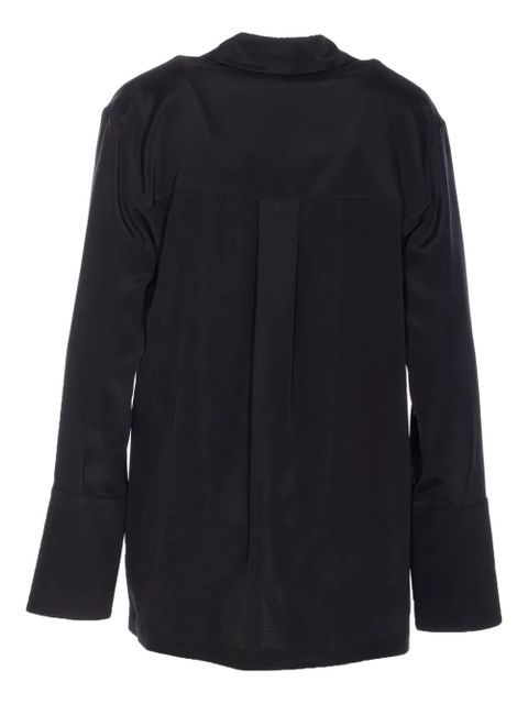 Max Mara buttoned-cuff tunic top - Black - zdjęcie produktu nr 2