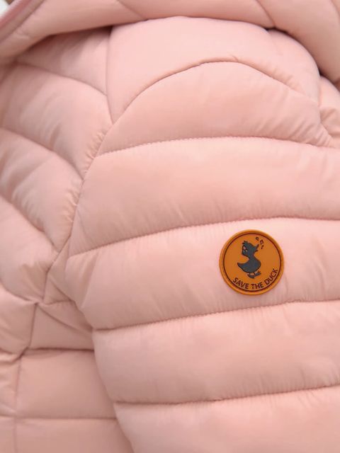 Save The Duck kurtka DAISY kolor różowy przejściowa D33620W.GIGA21