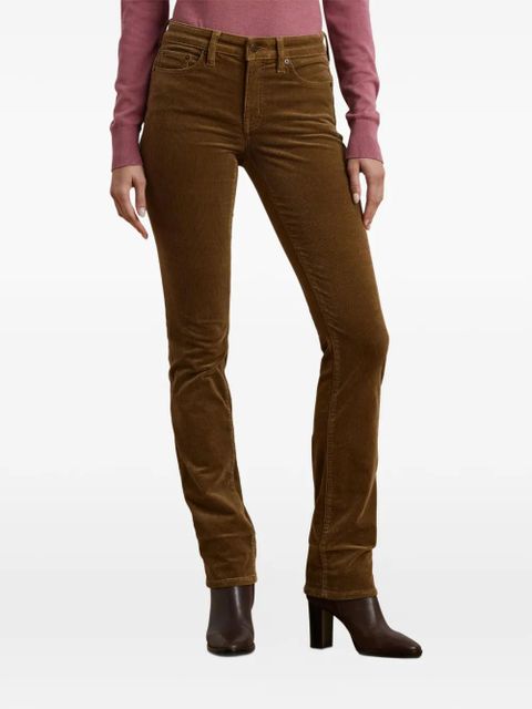 Lauren Ralph Lauren corduroy-effect trousers - Brown